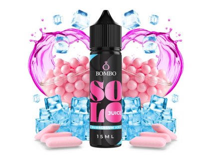prichut bombo solo juice sv 15ml bubblegum ice sladka zvykacka na ledu