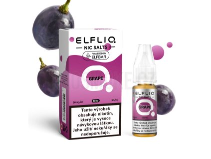 Elfliq Salt Grape (Hroznové víno) 10ml 20mg