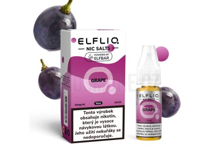 Elfliq Salt Grape (Hroznové víno) 10ml 20mg