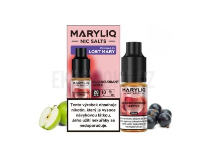 Maryliq Salt Blackcurrant Apple (Jablko a černý rybíz) 10ml 20mg