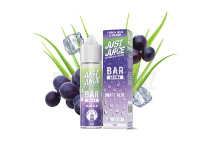 Příchuť Just Juice Bar Range S&V: Grape Aloe (Hroznové víno & aloe vera) 10ml