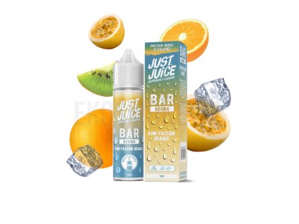 Příchuť Just Juice Bar Range S&V: Kiwi Passion Orange (Kiwi, marakuja a pomeranč) 10ml