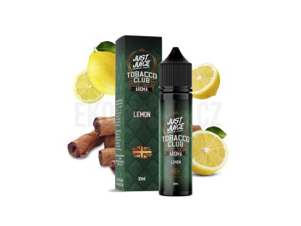 Příchuť Just Juice S&V: Tobacco Lemon (Tabák s citronem) 10ml