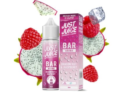 prichut just juice bar range sv 10ml dragonfruit raspberry draci ovoce malina