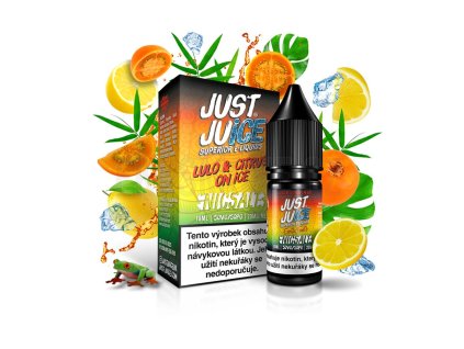 Just Juice Salt Lulo & Citrus On Ice (Ledové tropické lulo & citron) 10ml 20mg