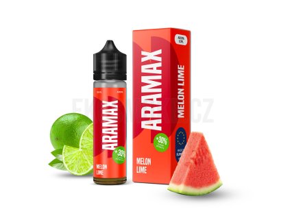 Příchuť Aramax S&V: Melon Lime (Meloun a limetka) objem 10ml kolek R
