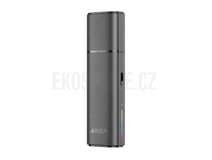 Voopoo Argus Klyc v šedé barvě s moderním matným povrchem a diskrétní LED signalizací