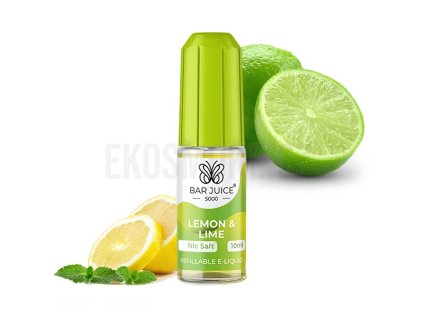 bar juice 5000 salt e liquid 10ml lemon and lime