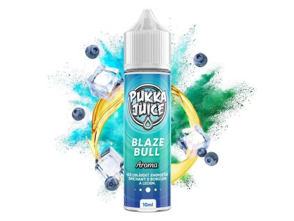 Příchuť Pukka Juice S&V: Blaze Bull (Energeťák s ledem a bobulemi) 10ml