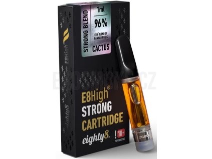 eighty8 e8high cartridge 96 e8h cactus 1ml