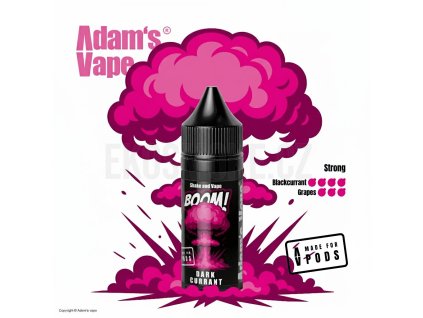 Příchuť Adam's Vape Boom S&V Dark Currant objem 5ml  Černý rybíz s hroznovým vínem