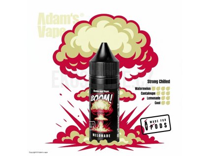 Příchuť Adam's Vape Boom S&V Melonade objem 5ml  Chladivá melounová limonáda