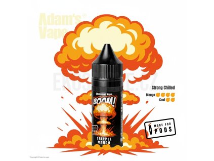 Příchuť Adam's Vape Boom S&V Tripple Mango objem 5ml  Mangový mix