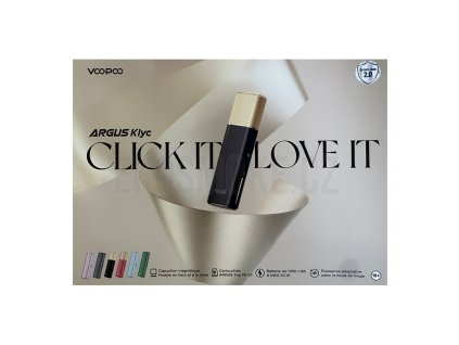 Voopoo leták A5 Argus Klyc