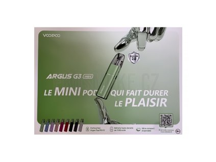 Voopoo leták A5 Argus G3 mini