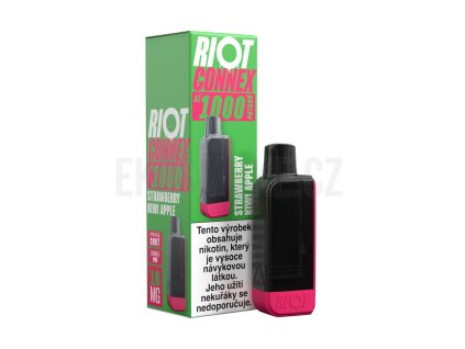 RIOT Connex 1000 předplněná kapsle (Strawberry Kiwi Apple) 10mg 1ks