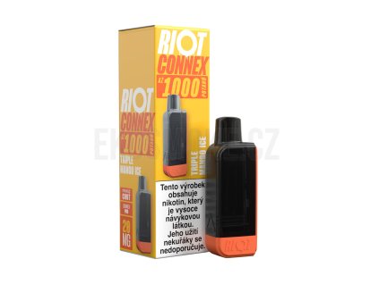 RIOT Connex 1000 předplněná kapsle (Triple Mango Ice) 20mg 1ks