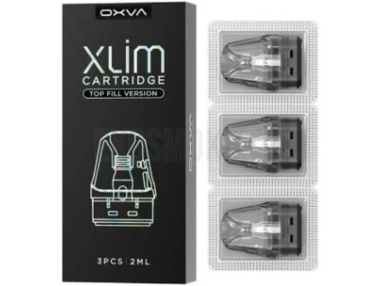 oxva xlim v3 pod top fill cartridge 08ohm 2ml 3pack