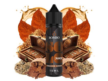 255866 prichut bombo solo juice s v tobacco cuban kubansky doutnikovy tabak objem 15ml kolek r