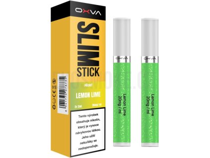 oxva slimstick pods cartridge lemon lime 20mg 2pack