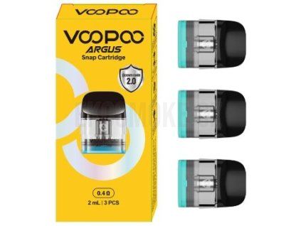 voopoo argus snap top fill cartridge 04ohm 2ml 3pack