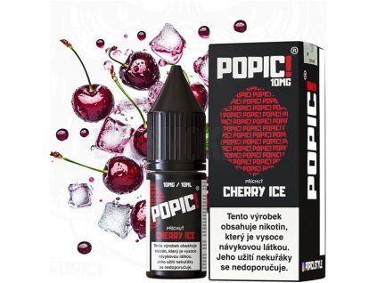 liquid popic salt cherry ice 10ml 10mg