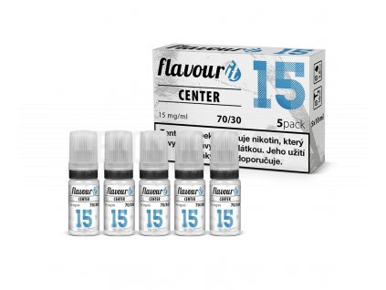 flavourit center 70 30 dripper 15mg 5x10ml