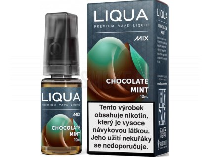 liqua cz mix chocolate mint 10ml