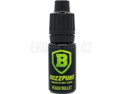 bozz pure 10ml peach bullet stavnata broskev