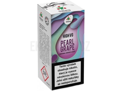 Liquid Dekang High VG Pearl Grape 10ml - 1,5mg (Hrozny s mátou)