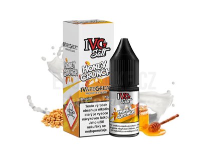 E-liquid IVG Salt 10ml / 20mg: Honey Crunch (Medové cereálie)