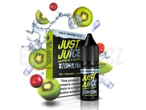 Just Juice Salt - E-liquid - Kiwi & Cranberry On Ice (Ledové kiwi & brusinka) - 20mg, produktový obrázek.