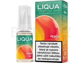 liqua cz elements peach 10ml broskev