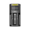 Multifunkční USB nabíječka baterií - Nitecore UMS2 LCD (2 sloty)