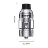 Clearomizér Vapefly Gunther Subohm Tank (5ml) (Gunmetal)