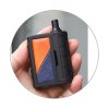 Elektronická cigareta: Vandy Vape Rhino Pod Kit (1200mAh) (Red Green Leather)
