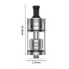 Clearomizér Vapefly Alberich II MTL RTA (4ml) (Stříbrný)