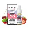 Elfliq Salt Strawberry Raspberry Cherry Ice (Chladivá jahoda s malinou a třešní) 10ml intenzita nikotinu 20mg tabáková nálepka Kolek Q