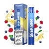 GEEK BAR E600 Disposable Pod (Blue Razz Lemonade) intenzita nikotinu 20mg tabáková nálepka Kolek Q