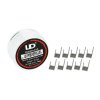 Předmotané spirálky UD Clapton 26GA SS316L + 32GA KA1 (0.5ohm) (10ks)