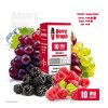 Adam's Vape SALTS Berry Grape (Hroznové víno a lesní plody) 10ml intenzita nikotinu 10mg tabáková nálepka Kolek Q