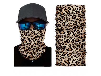 Nákrčník multifunkčný/rúško LEOPARD