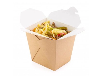 Eco Noodle box 460ml 70/90x70/90x90mm (35ks)