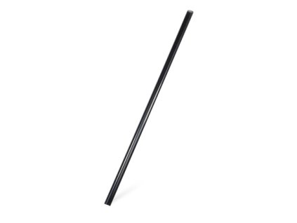 Slámky JUMBO 8x255mm znovu použitelná černá (500ks)