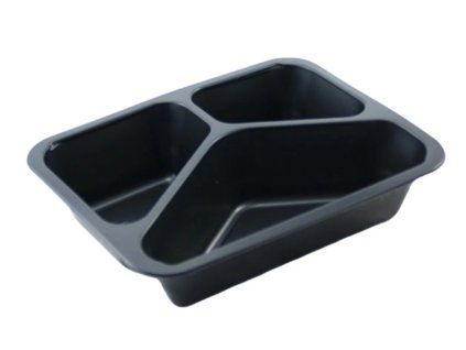 Zatavovací miska PP 227×178×40 mm černá