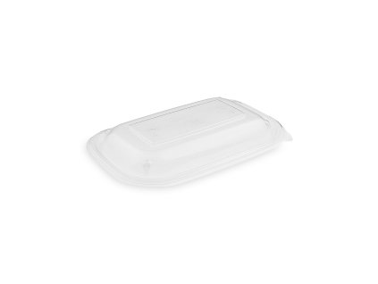 Víčko vypoukle průhledně pro menu mísu M 22x15x2cm PP (50ks)