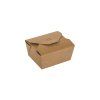 Kraft box 110×90×60 mm 600 ml