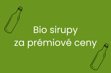 Bio sirupy za prémiové ceny