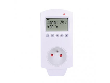 Solight zásuvkový termostat, 230V 16A, DT40