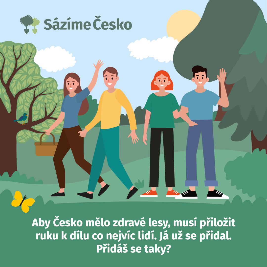 Zapojili jsme se do projektu Sázíme Česko